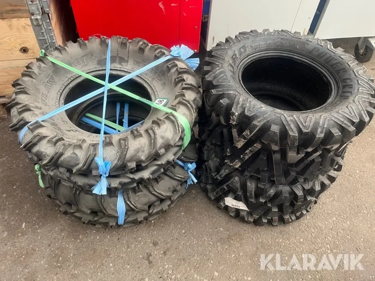 Billede 1 - ATV dæk Kenda/Duro Bear Claw/power Grip AT25x10-12   6 styk