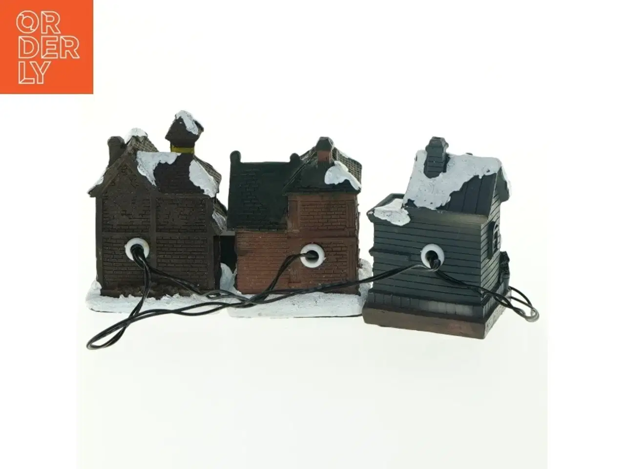 Billede 2 - Juleby lysdekoration (str. 6x7 cm)