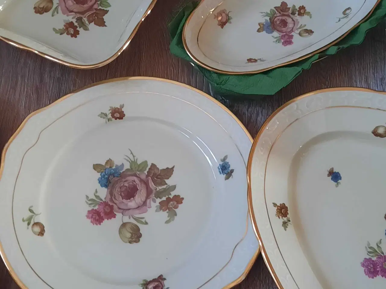 Billede 1 - Rosenborg spise- og kaffestel.  