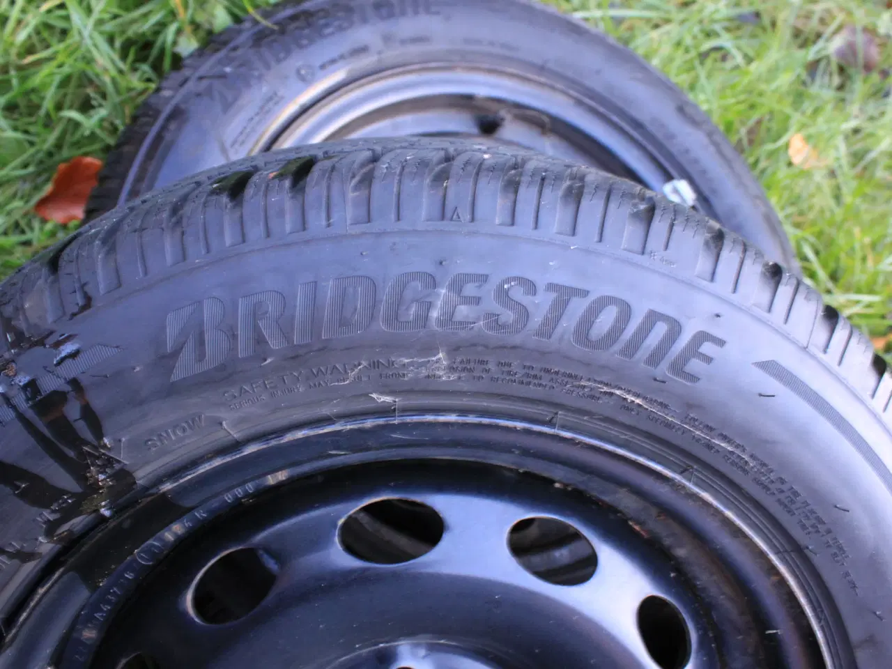 Billede 3 - Vinterhjul / vinterdæk Fiat