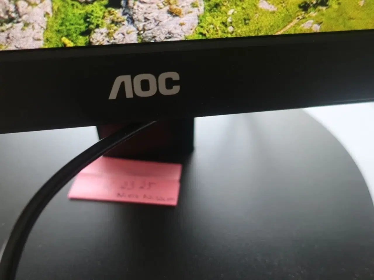Billede 3 - 2 stk. skærme AOC / headset PLANTRONICS m.m.
