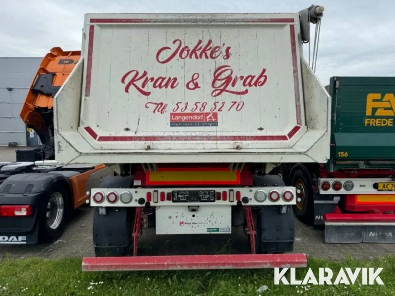 Billede 5 - Trailer Lagendorf SKA20-7,85M City med tippelad