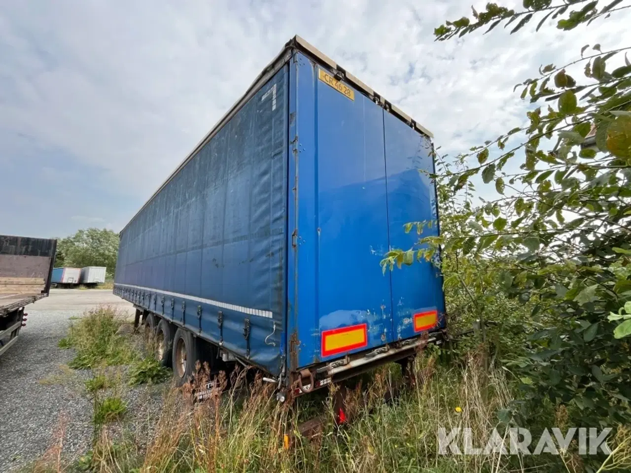Billede 4 - Presenningstrailer Krone SD 3 akslet