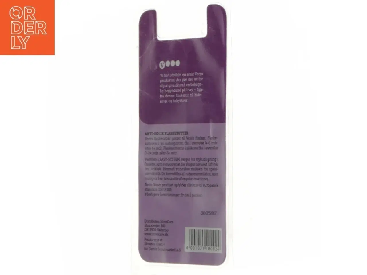 Billede 3 - Runde flaskesutter i silikone fra Vores (str. Ø 5 cm)