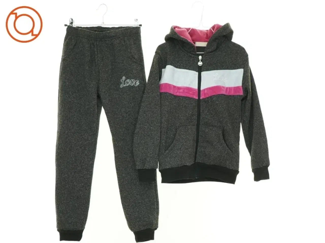 Billede 1 - Joggingsæt (buks og lynlåstrøje - 2 stk.) (str. 140 cm)