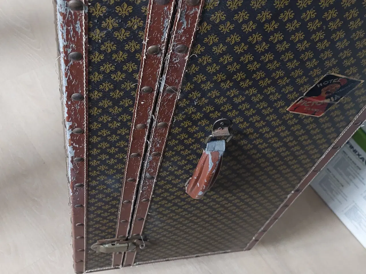 Billede 4 - Antikt skuespiller garderobe kuffert