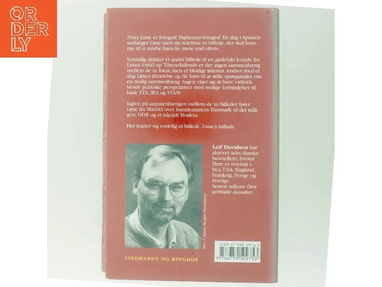 Billede 3 - Lime's Billede: Roman (Danish Edition) af Davidsen, Leif (Bog)