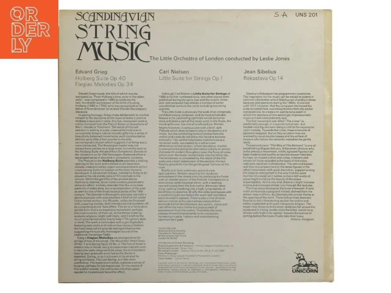 Billede 2 - Scandinavian String Music LP