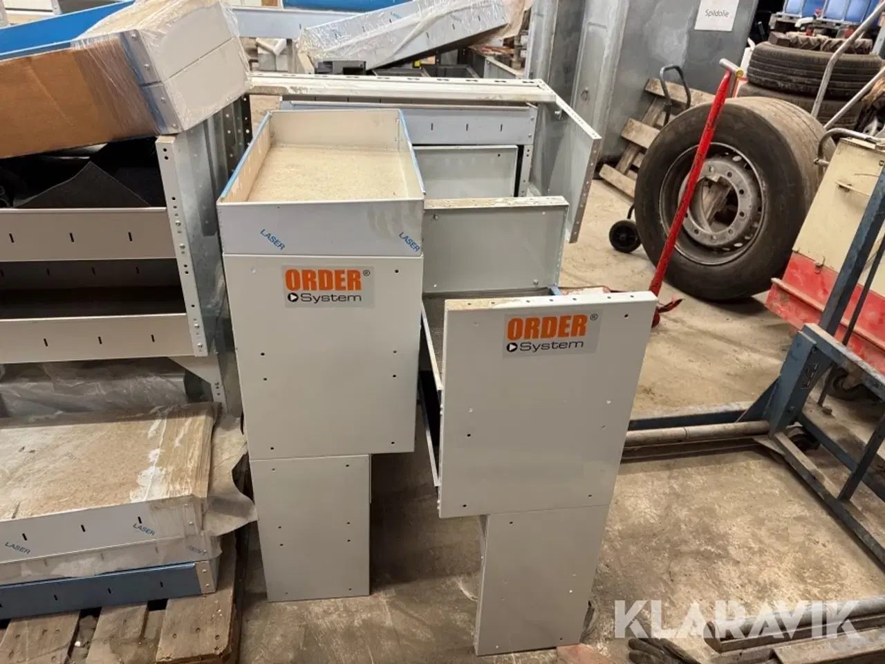 Billede 5 - Hyldesystemer til varebil Order System 8 paller