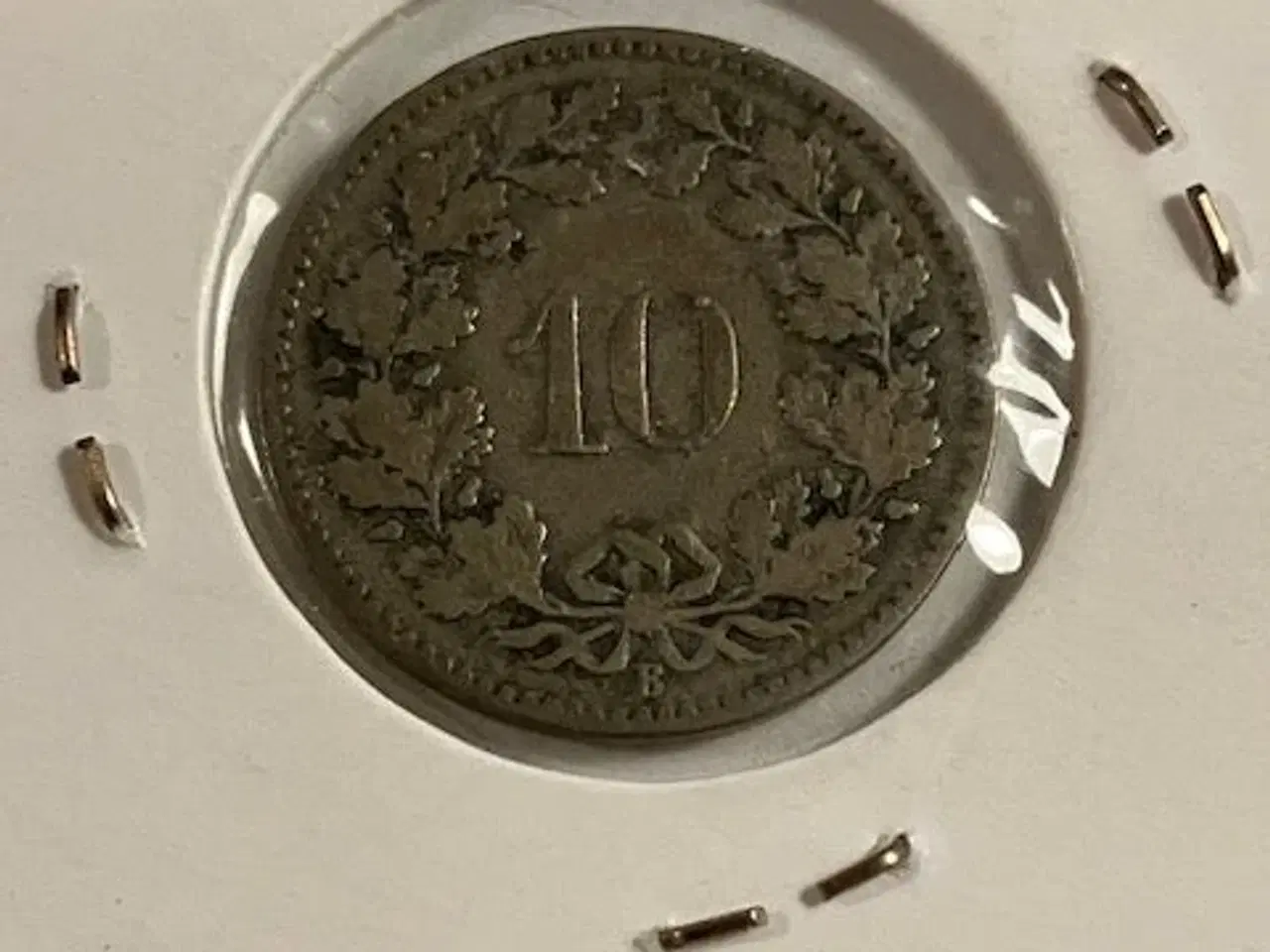 Billede 2 - 10 Rappen 1882 Switzerland