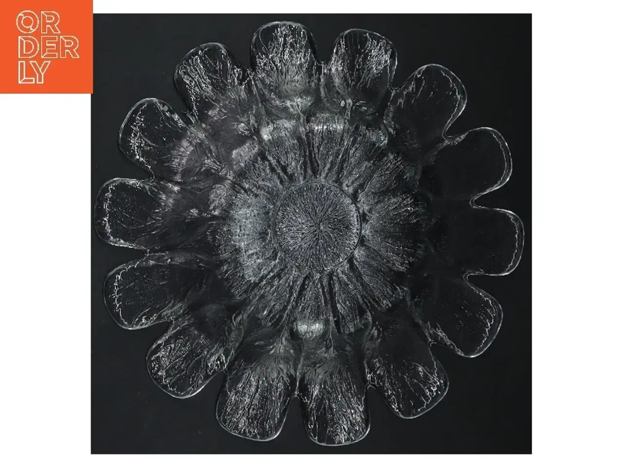 Billede 2 - Holmegaard Glasskål (str. Ø 23 cm)