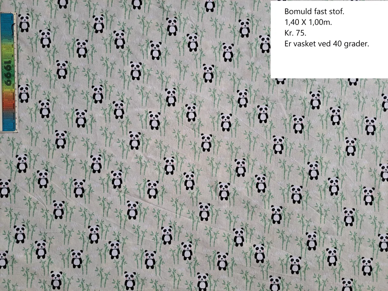 Billede 16 - Polyester og bomuldsstof.