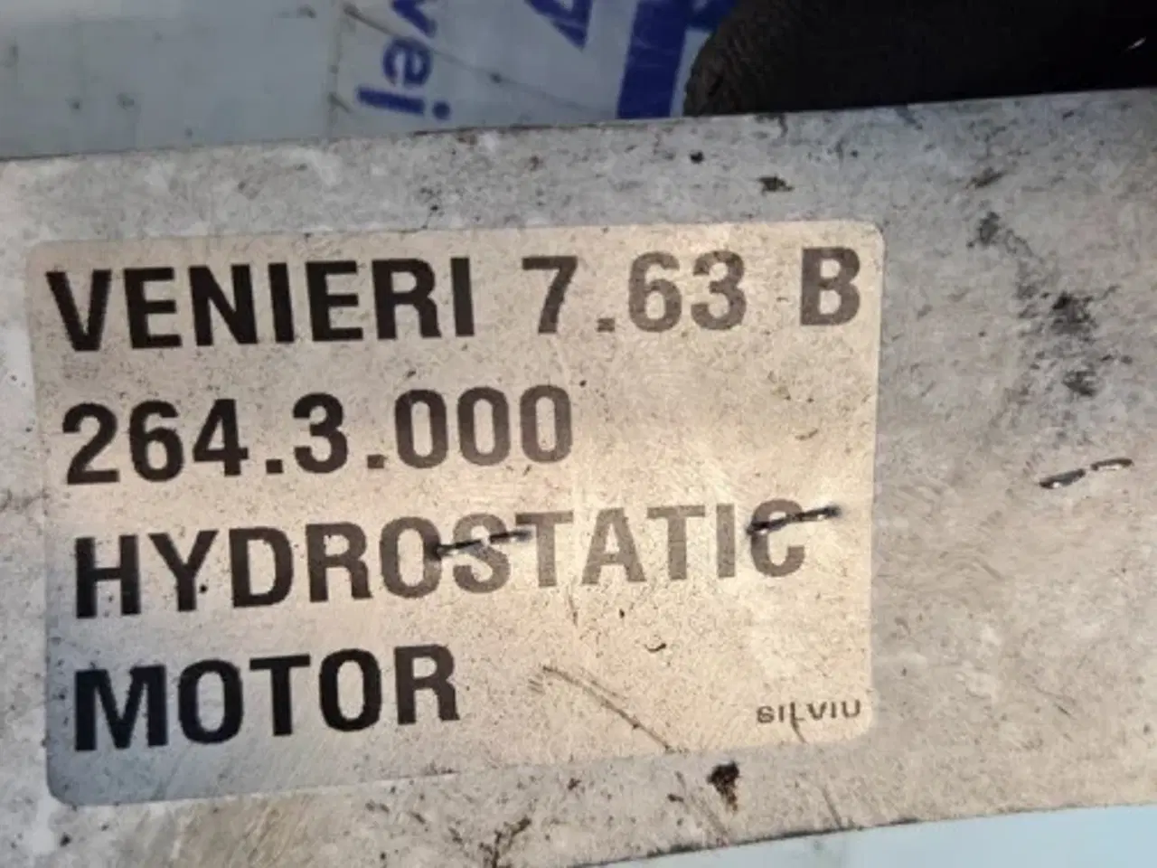 Billede 8 - Venieri 7.63B Hydrostatisk Pumpe 264.3.000