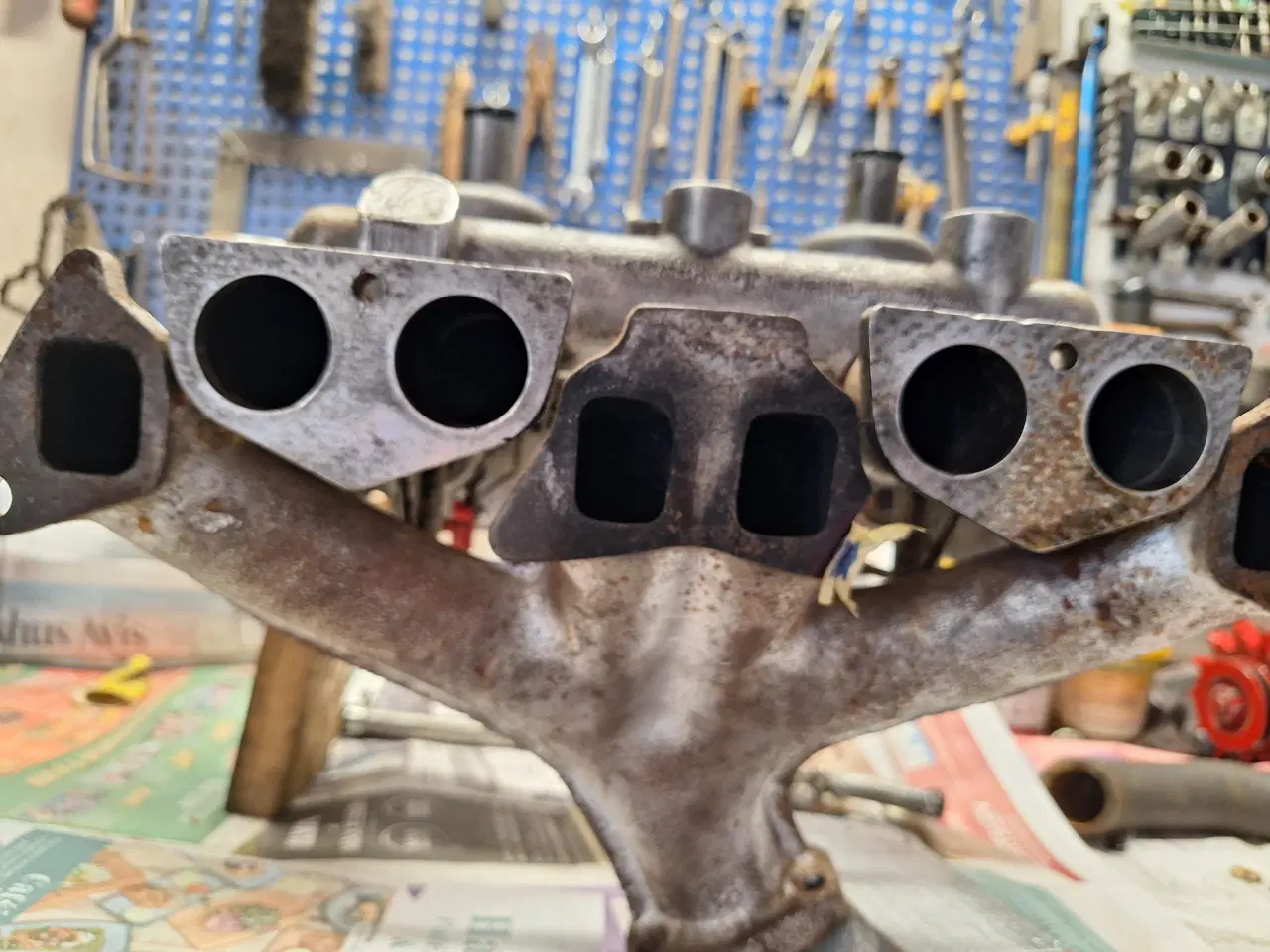 Billede 3 - Triumph Spitfire MK4, 1300 Dobbelt karburator+Mani