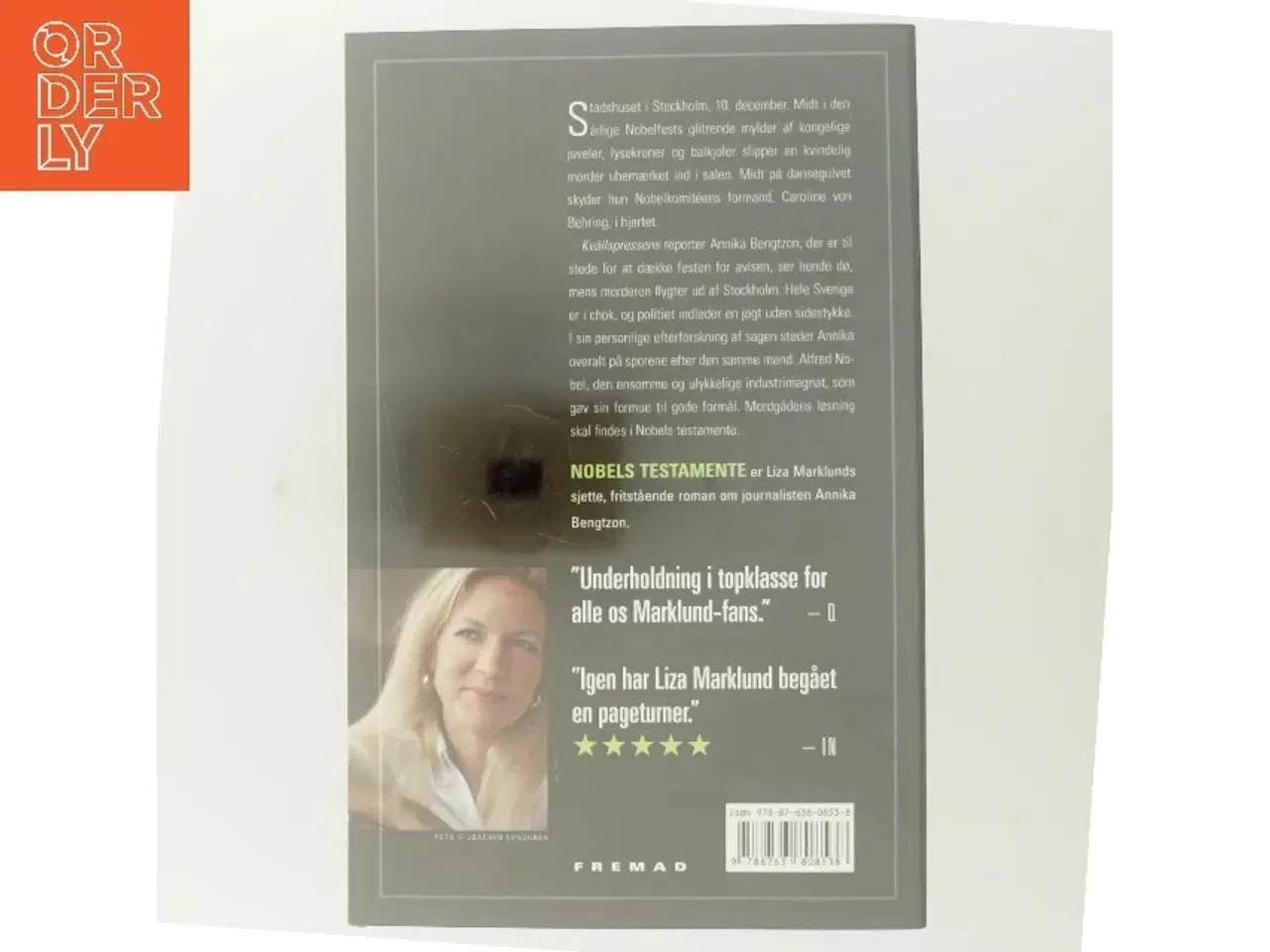 Billede 3 - Nobels testamente af Liza Marklund (Bog)