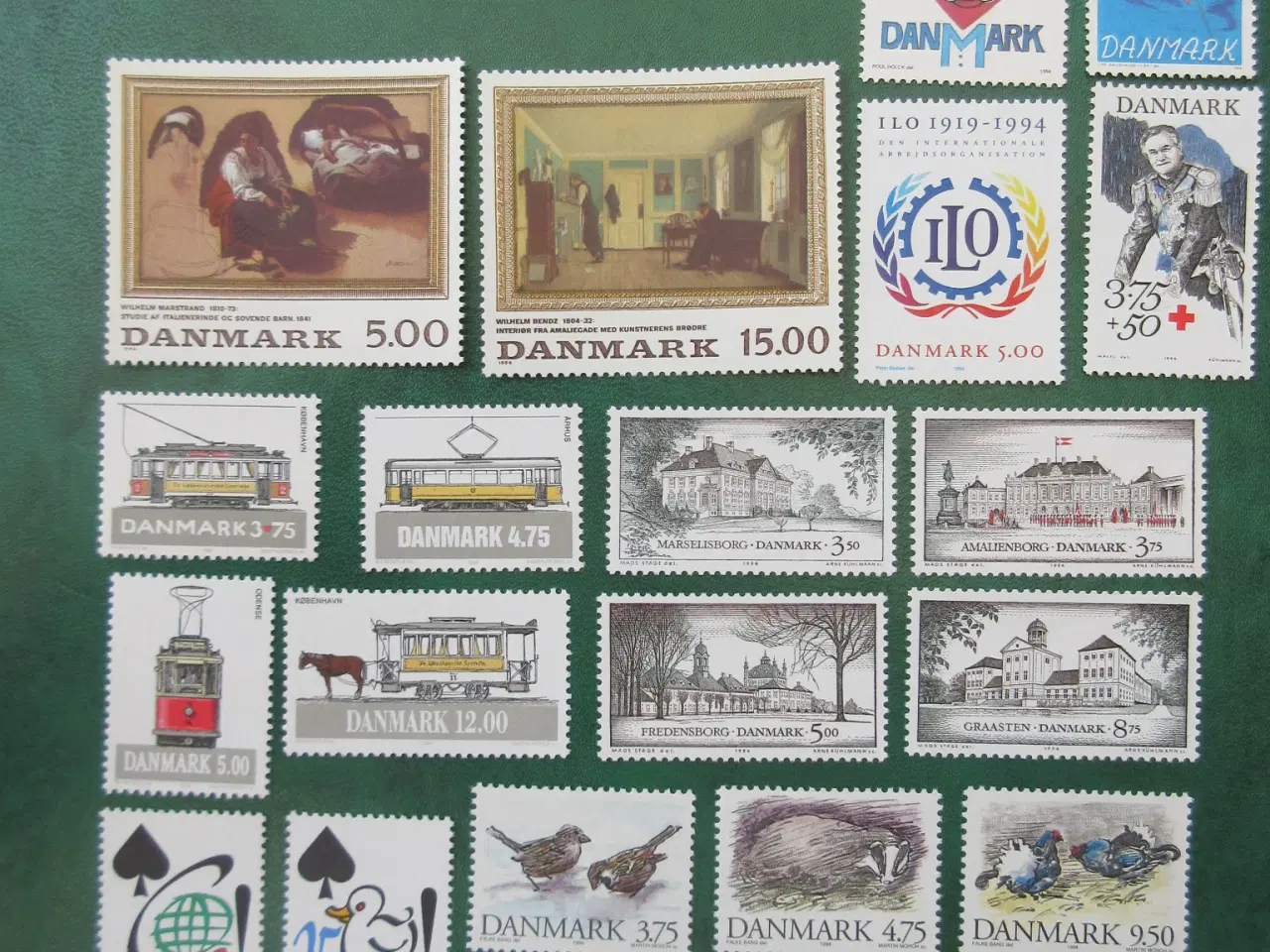 Billede 2 - Danmark år 1992-1995 postfrisk katalogværdi 1392