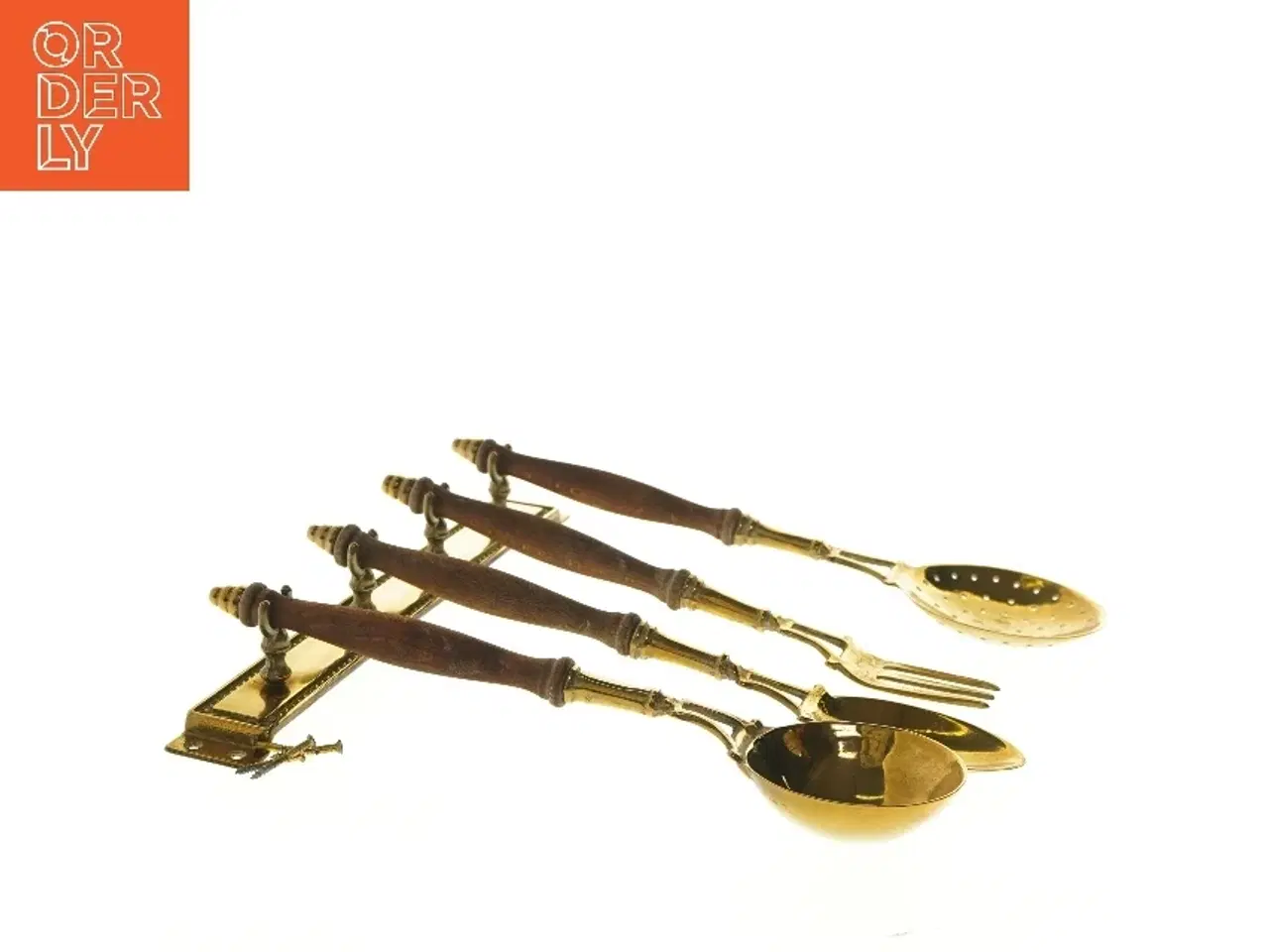 Billede 3 - Vintage grydeske sæt med ophæng (str. 36,5 cm)