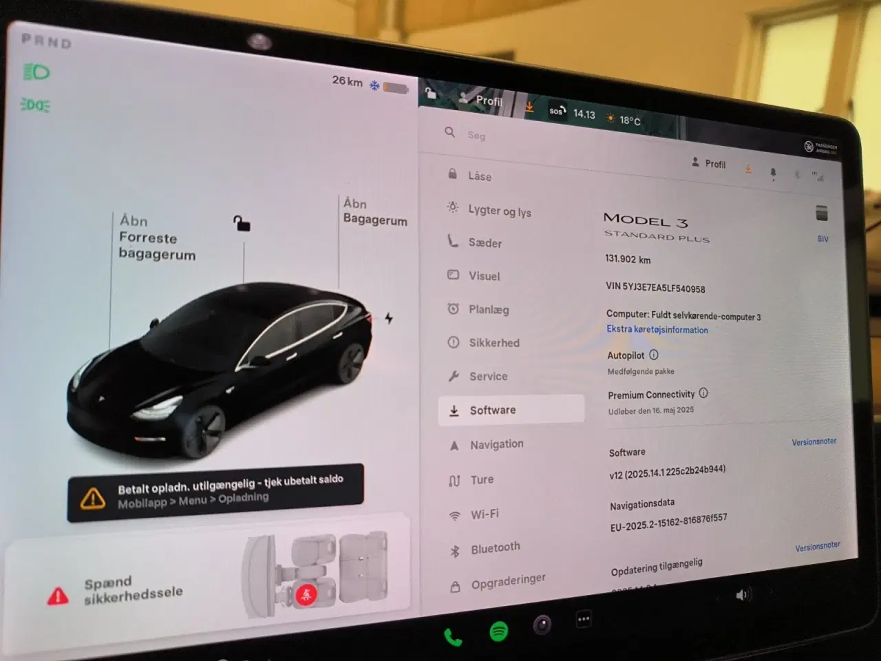 Billede 10 - Tesla Model 3  Standard Range+ RWD