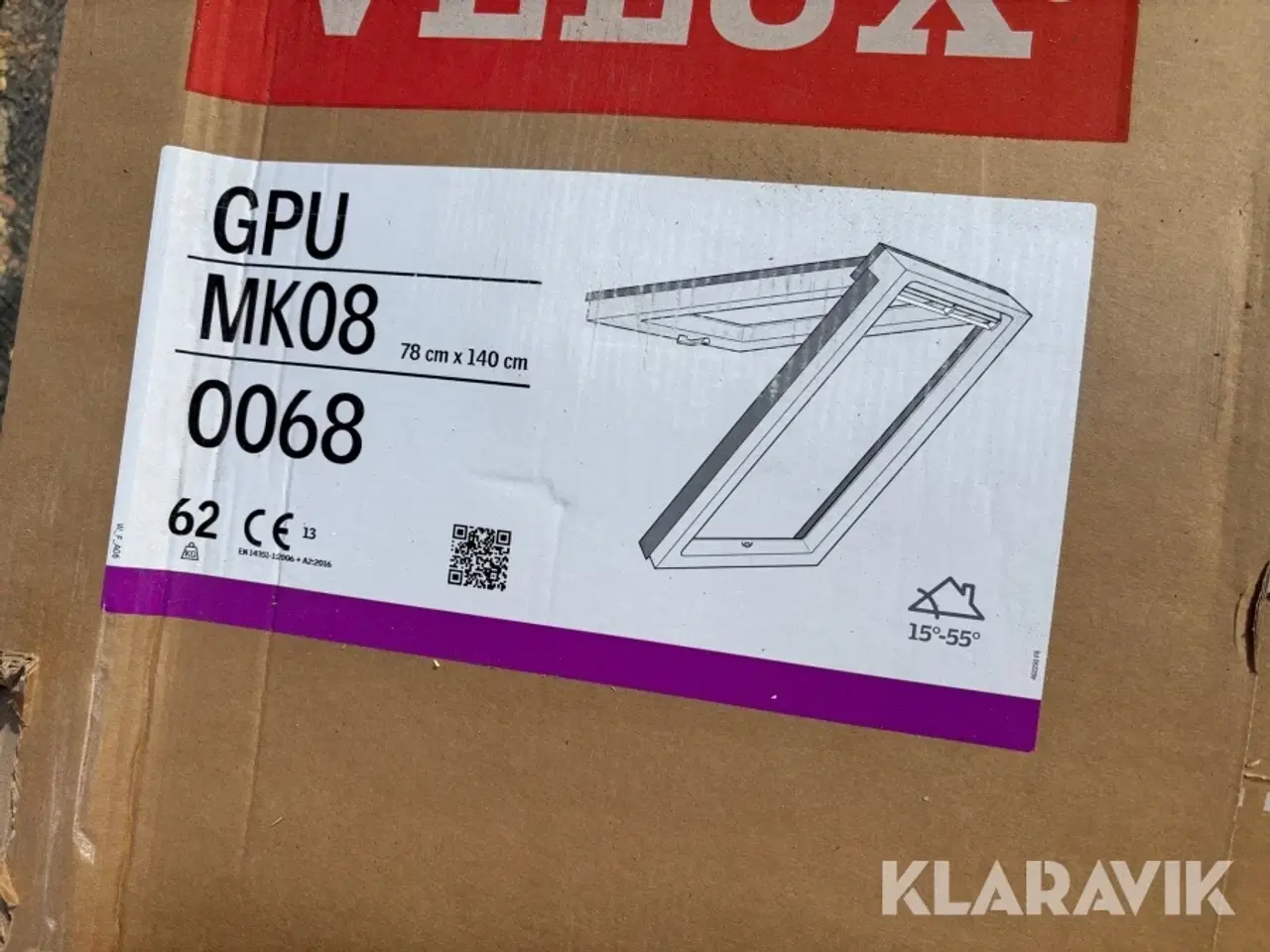 Billede 4 - Ovenlysvinduer (komplet) Velux med motor og gardin