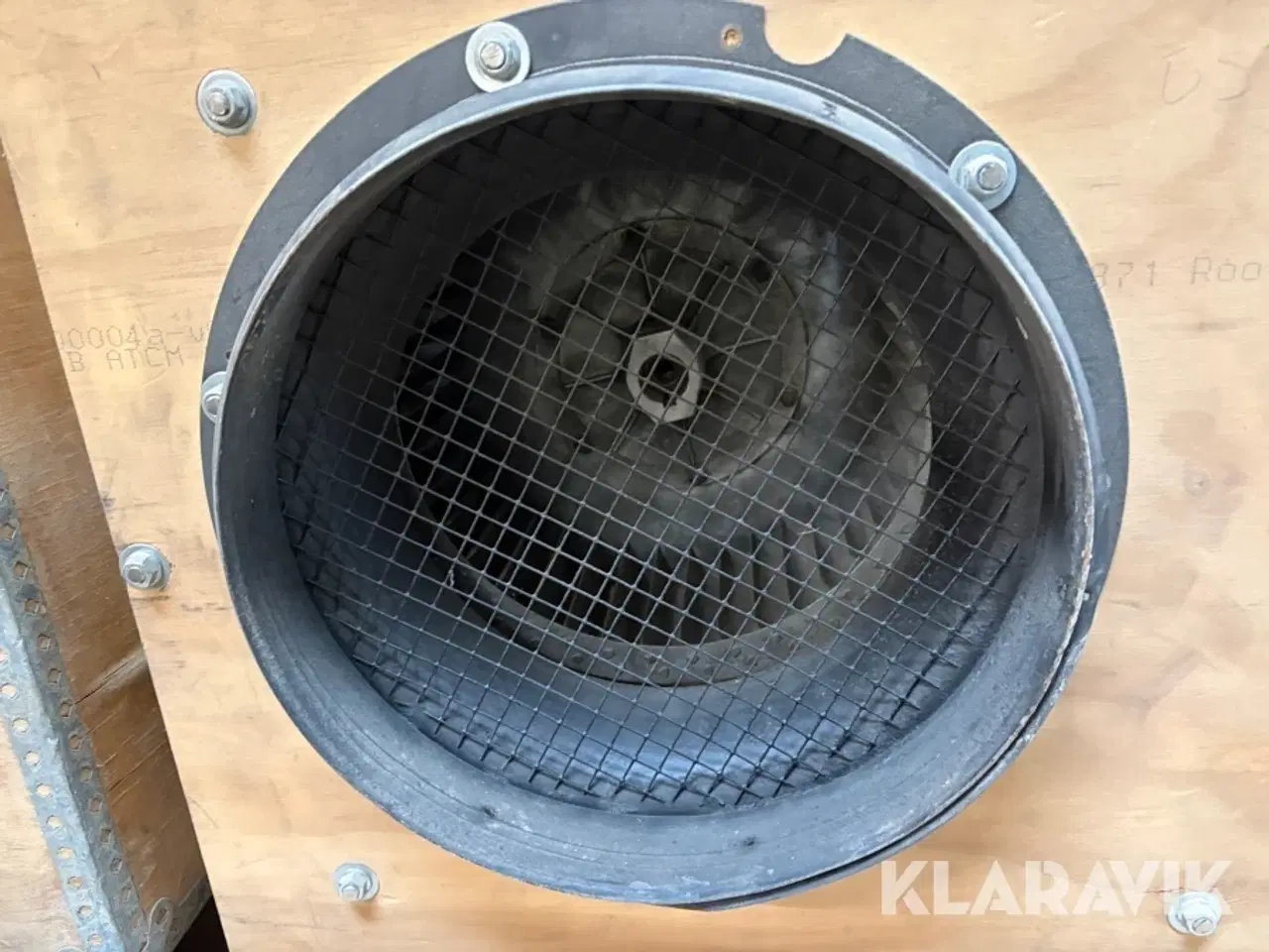 Billede 2 - Industriel ventilator med elmotor Axel Johnson Teknik A/S A.S MOT