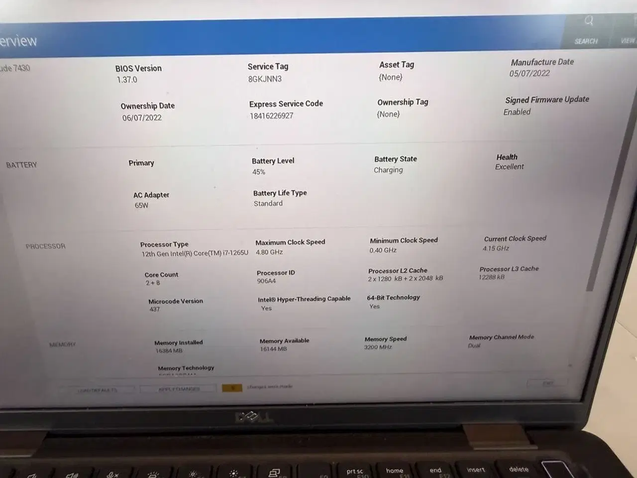 Billede 5 - Bærbar computer DELL Latitude 7430