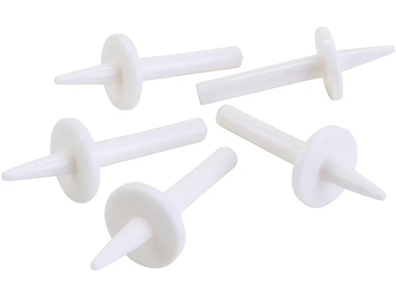 Billede 1 - Snurretop-baser, H: 4, diam. 1,5 cm, 100stk./ 1 pk.
