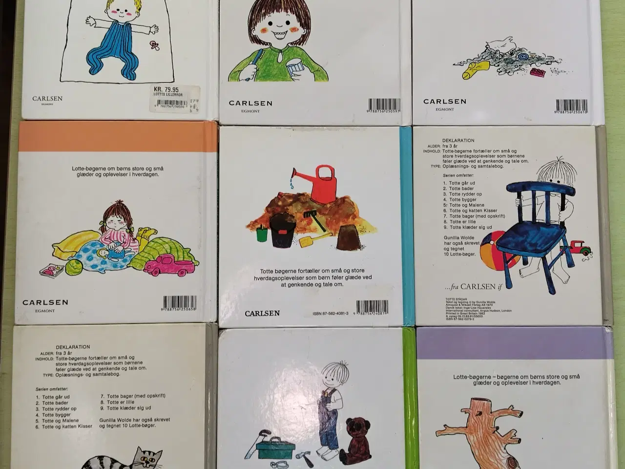 Billede 2 - 9 Stk. Totte - Lotte Bøger