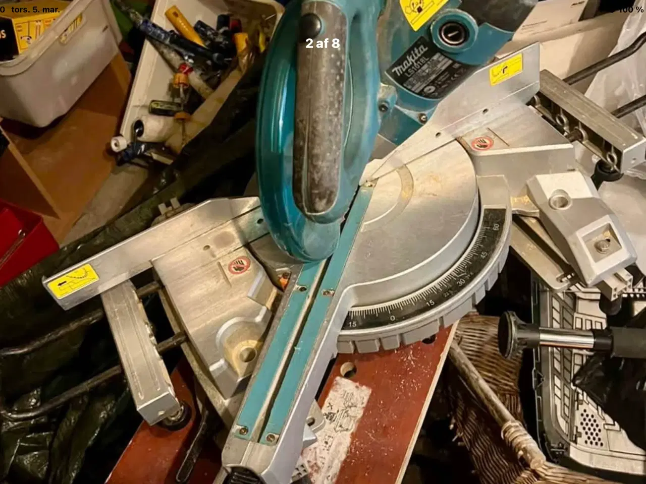 Billede 2 - Makita LS1018L  inklusiv org. Makita stativ.