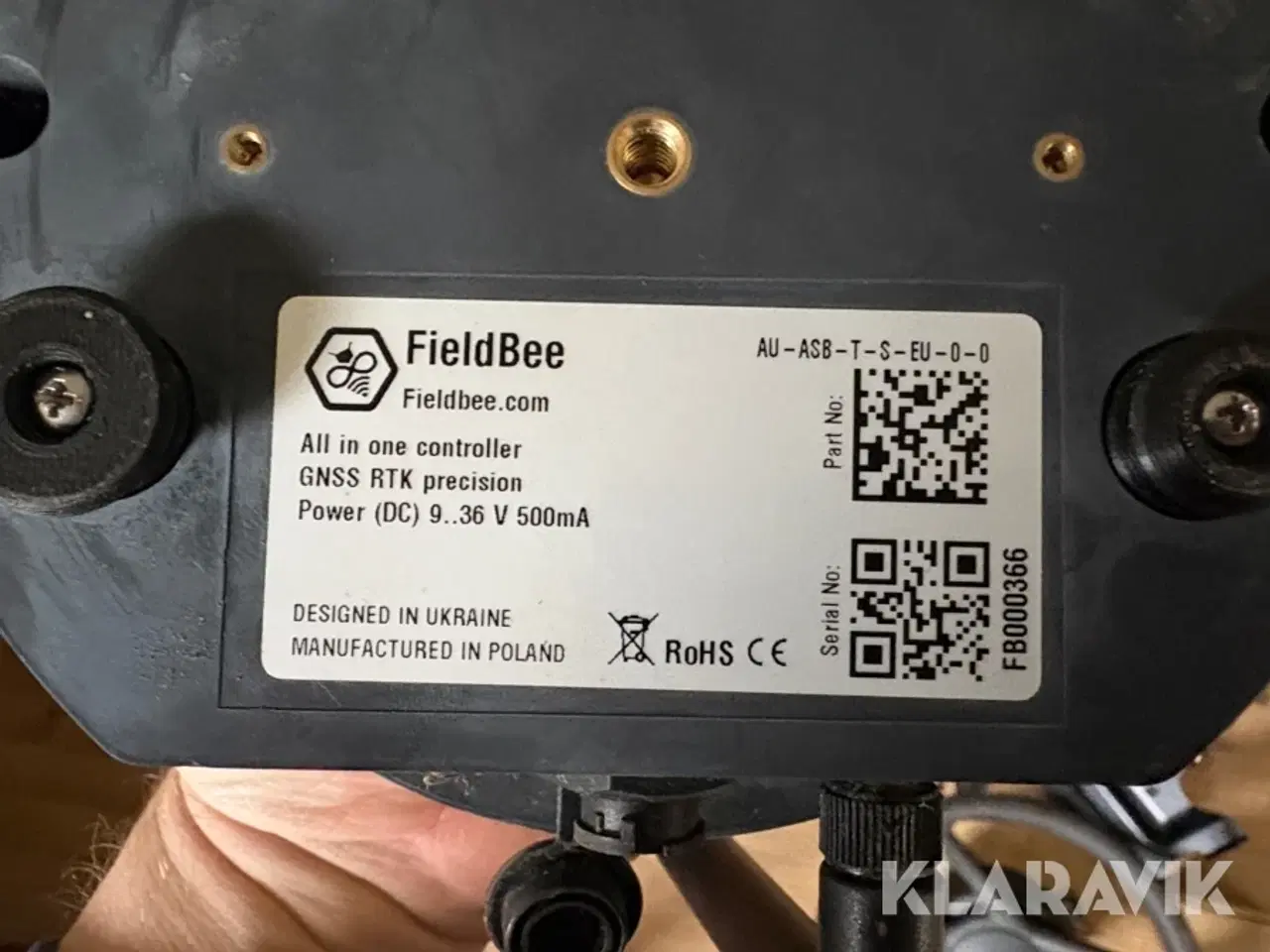 Billede 10 - GPS system til landbrugsmaskiner Field Bee