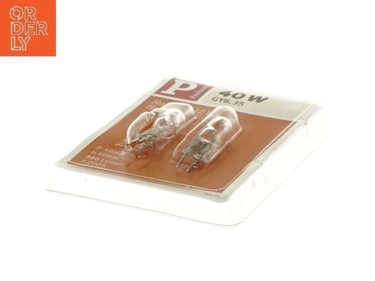 Billede 1 - Halogenpærer 40W GY6.35 fra Paulmann (str. 40 mm)