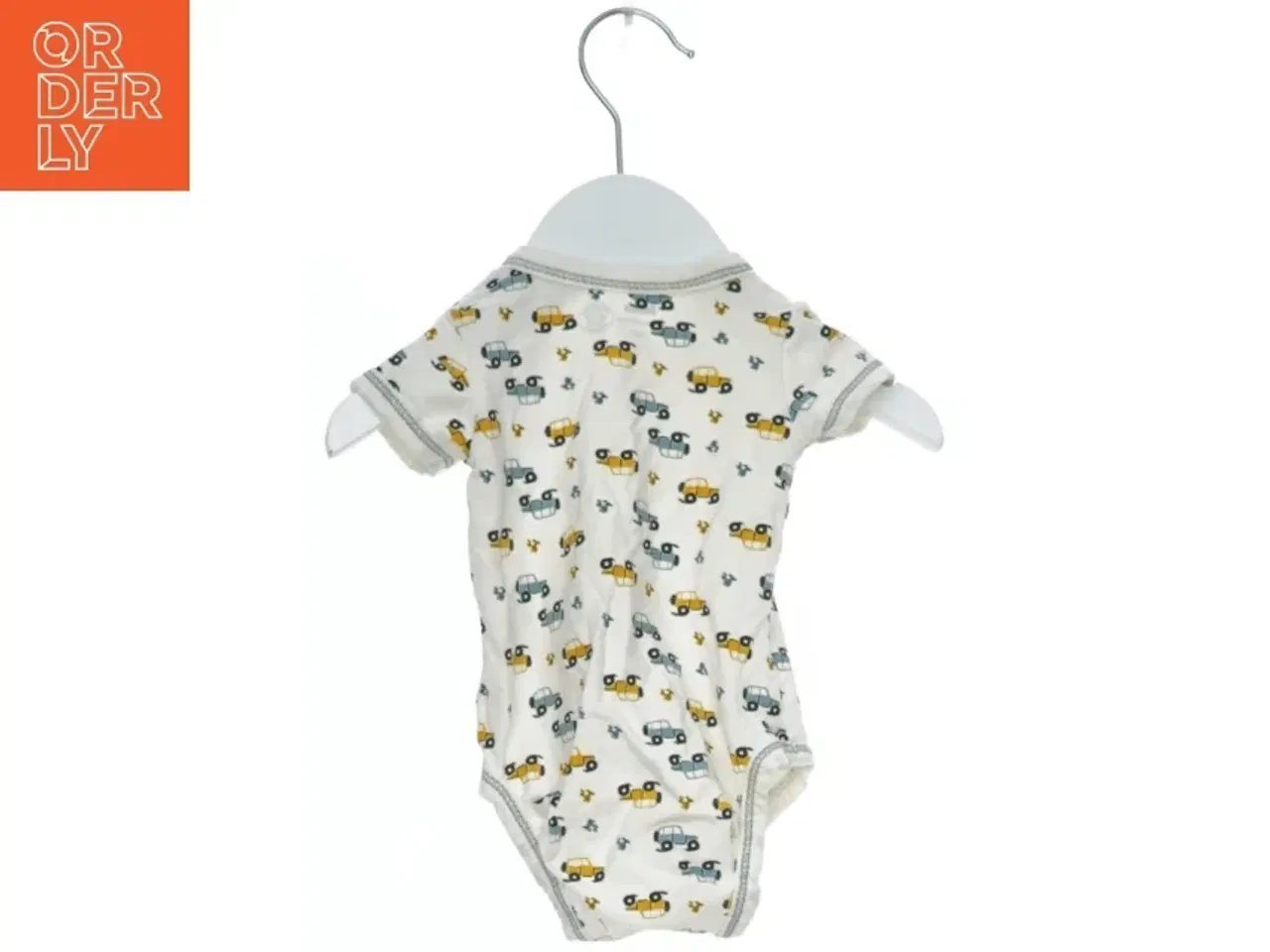 Billede 2 - Kortærmet bodystocking med biler og blomster print fra BeKids (str. 50)