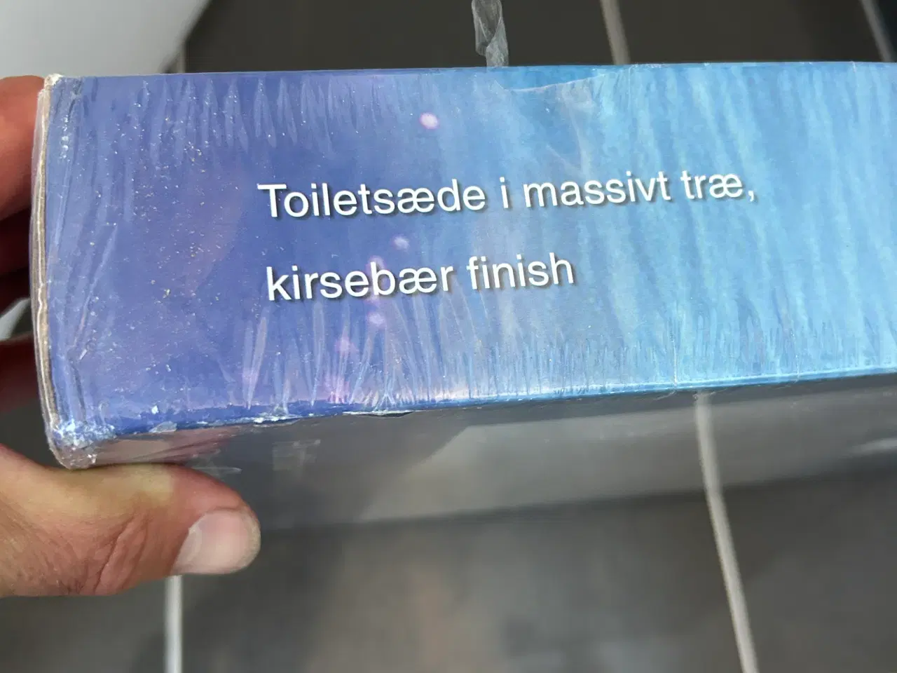 Billede 6 - Ifö Cera toiletsæde i massiv træ