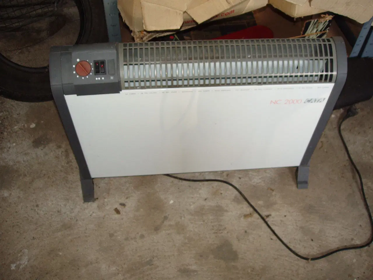 Billede 1 - el varme ovn/radiator 2000  watt