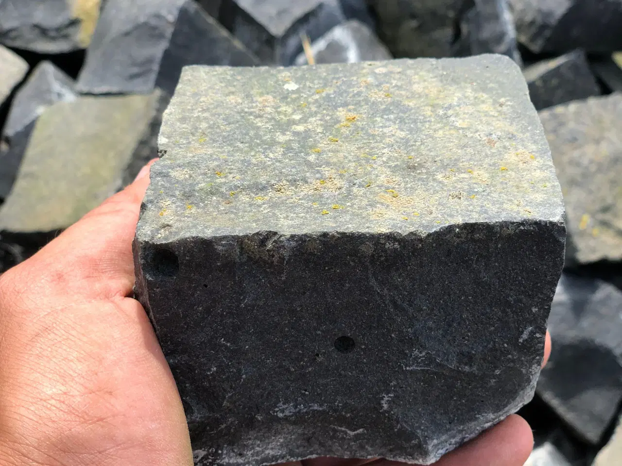 Billede 3 - Granit basalt chaussesten