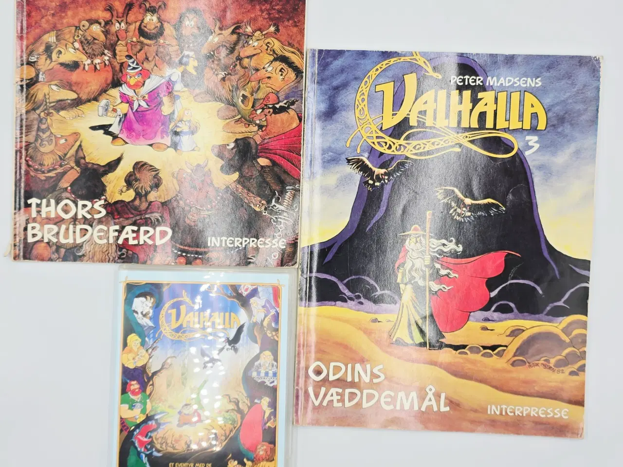 Billede 1 - Valhalla tegneserier og tegnefilmen sælges samlet