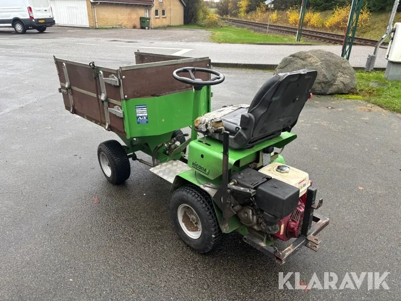 Billede 5 - Mini Dumper Nicodan 450 H med hydraulisk tiplad