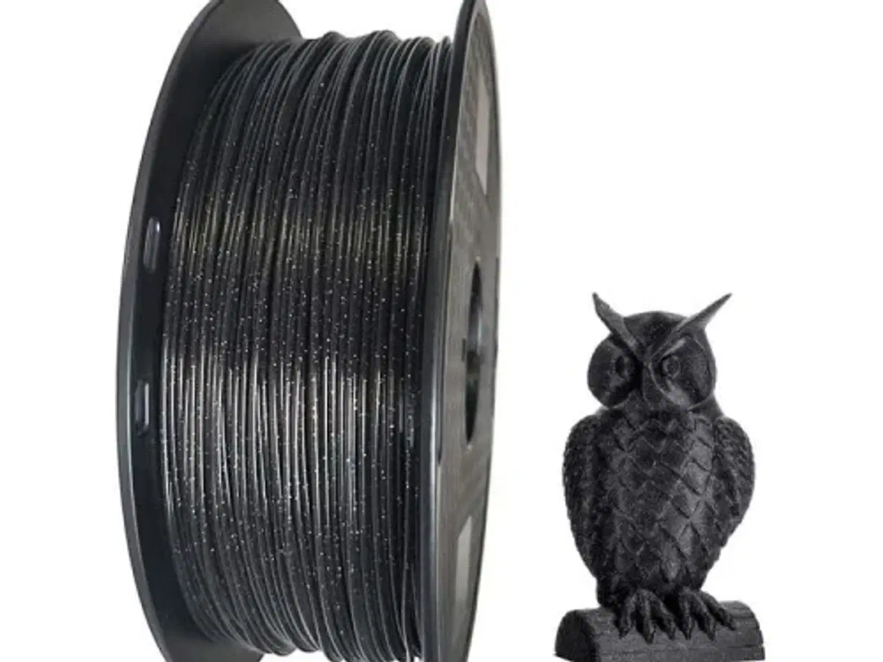 Billede 1 - SKILPRO - PLA Glitter galaxy glitter - Black - 1kg