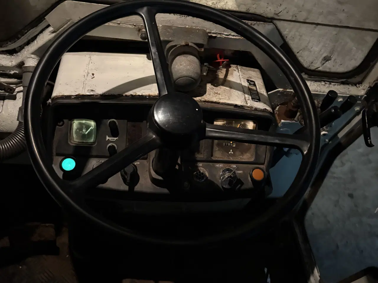 Billede 7 - Mitsubishi MT180D 4X4 Mini Traktor med kost 