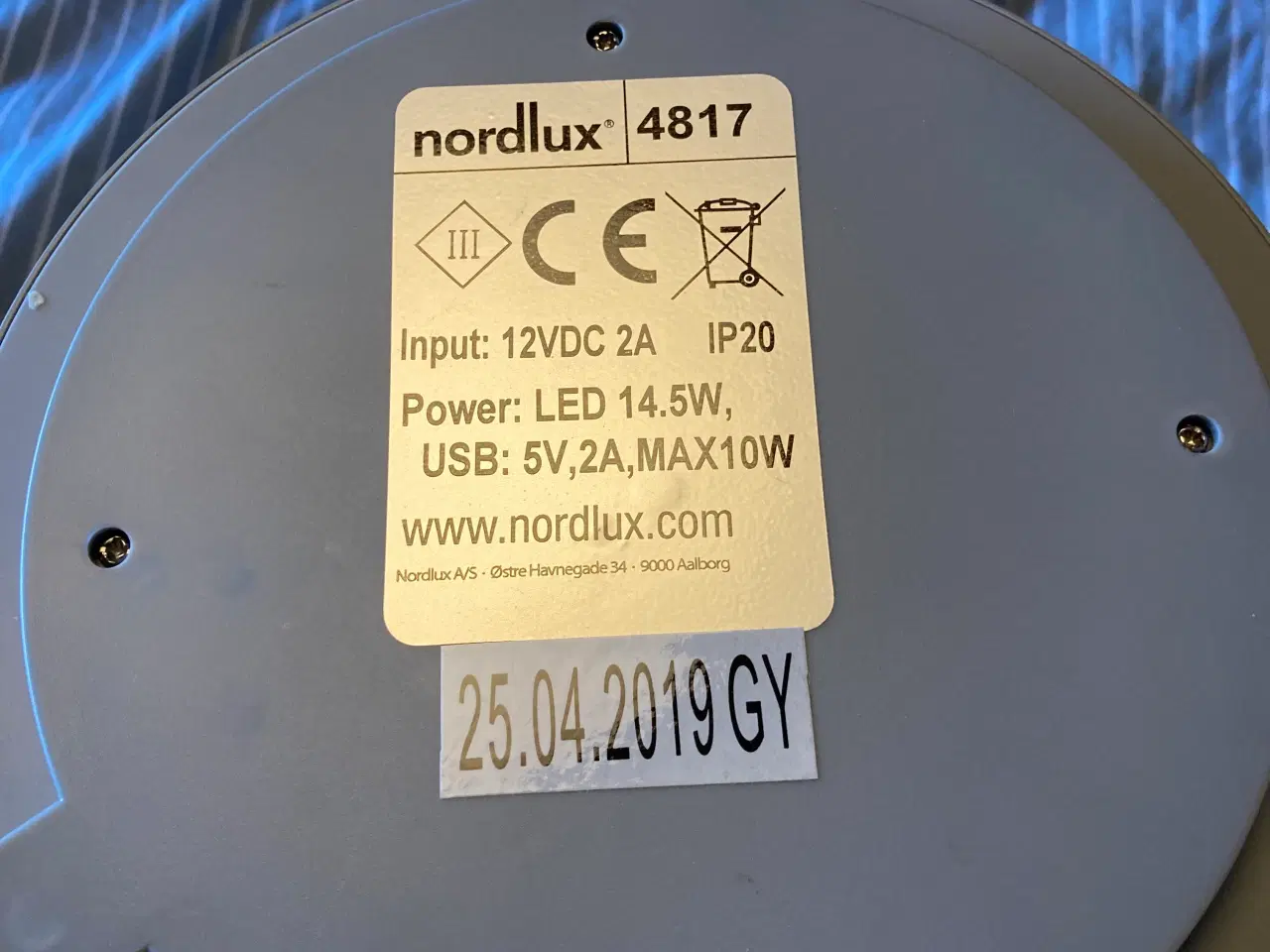 Billede 3 - Væg lampe nordlux 4878