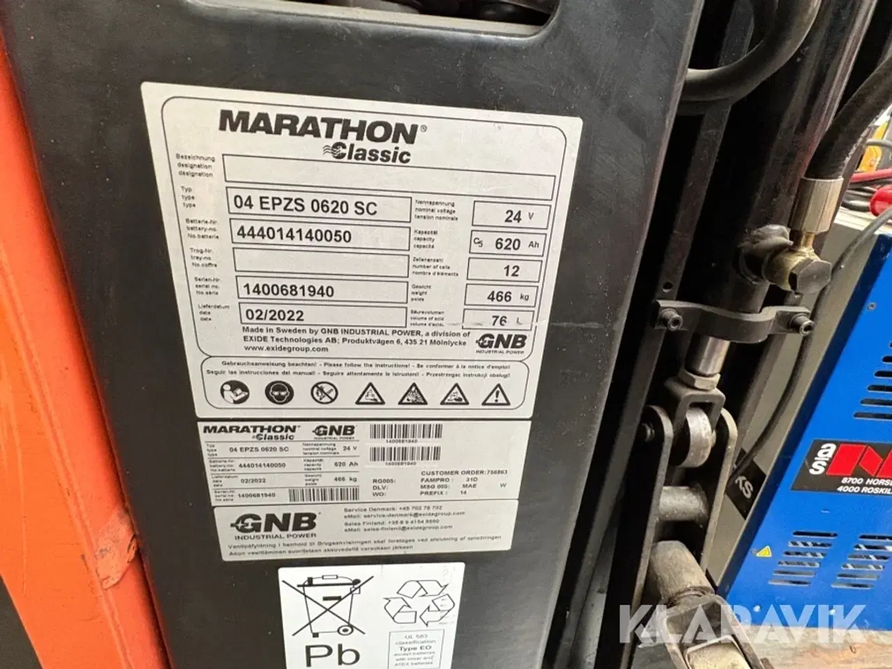 Billede 6 - Sitin El-stabler Noblift RSS 1555 incl. Lader