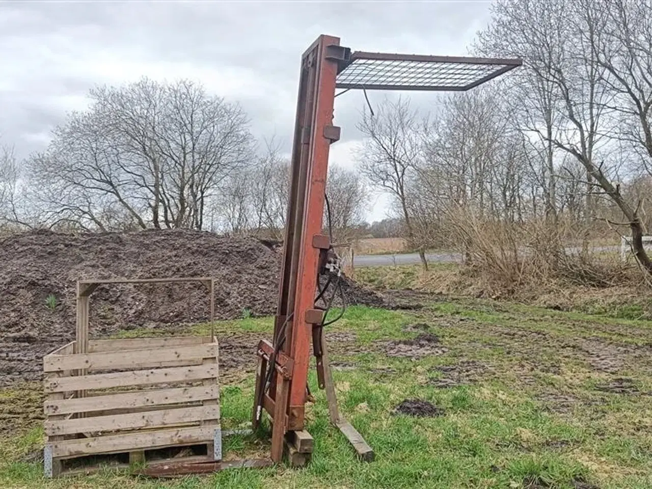 Billede 1 - - - - Trucktårn til traktor 4 meter