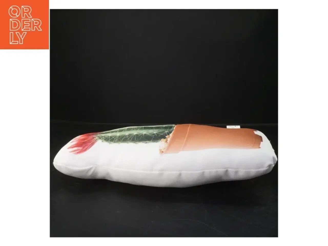 Billede 2 - Pude med kaktusmotiv (str. 35x20x5 cm)