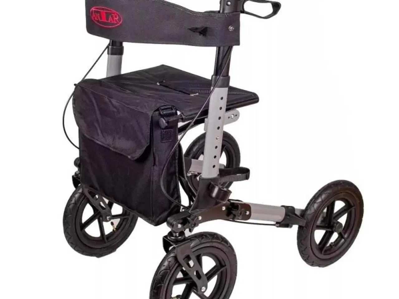 Billede 1 - Rollator til terræn ANTAR Off-road i aluminium (28 cm hjul)