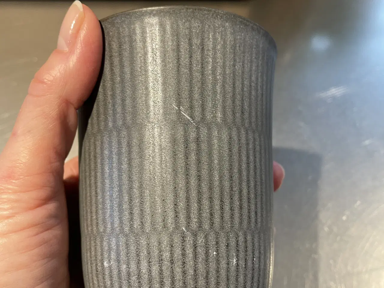 Billede 5 - Sort Riflet Royal Copenhagen termokopper 3 stk