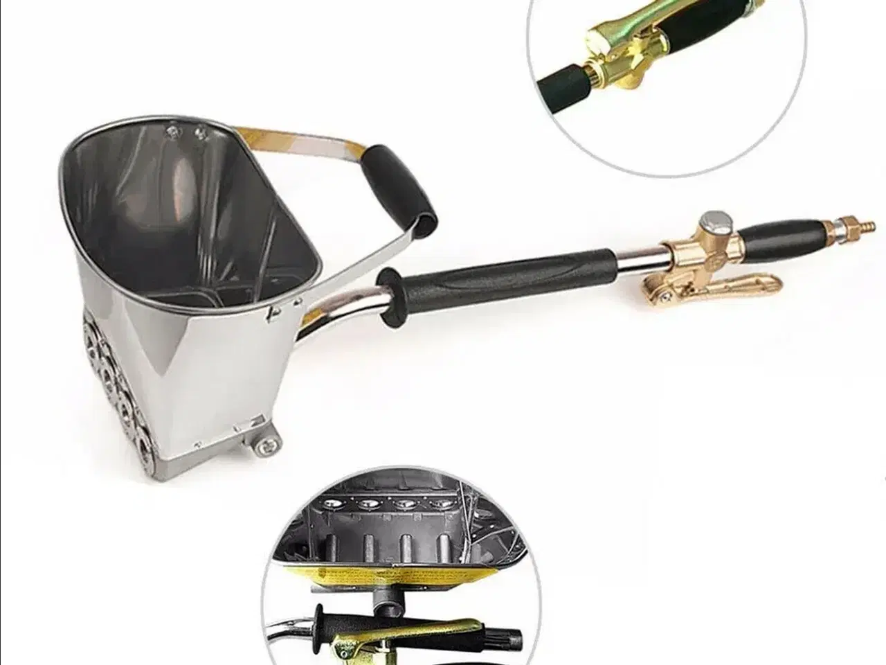 Billede 1 - Sprøjtepudser til beton og mørtel