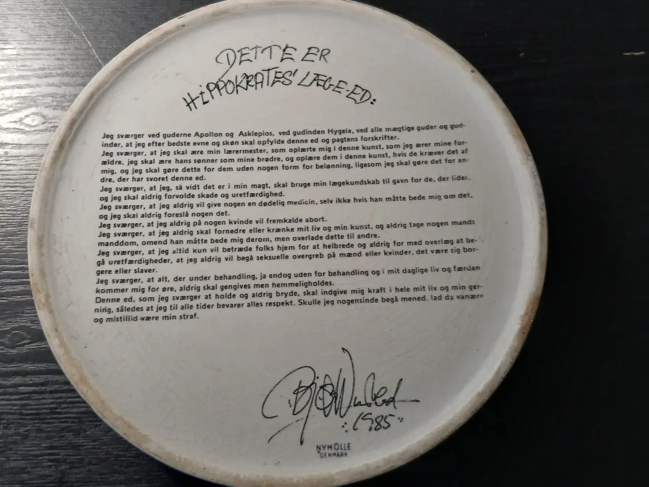 Billede 2 - Bjørn Winblad fad i fin stand