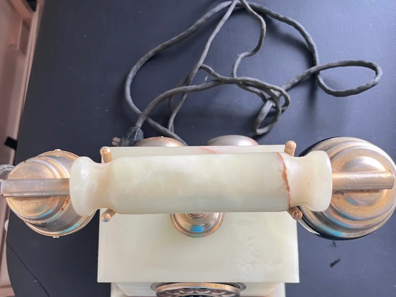 Billede 1 - Antik marmor telefon