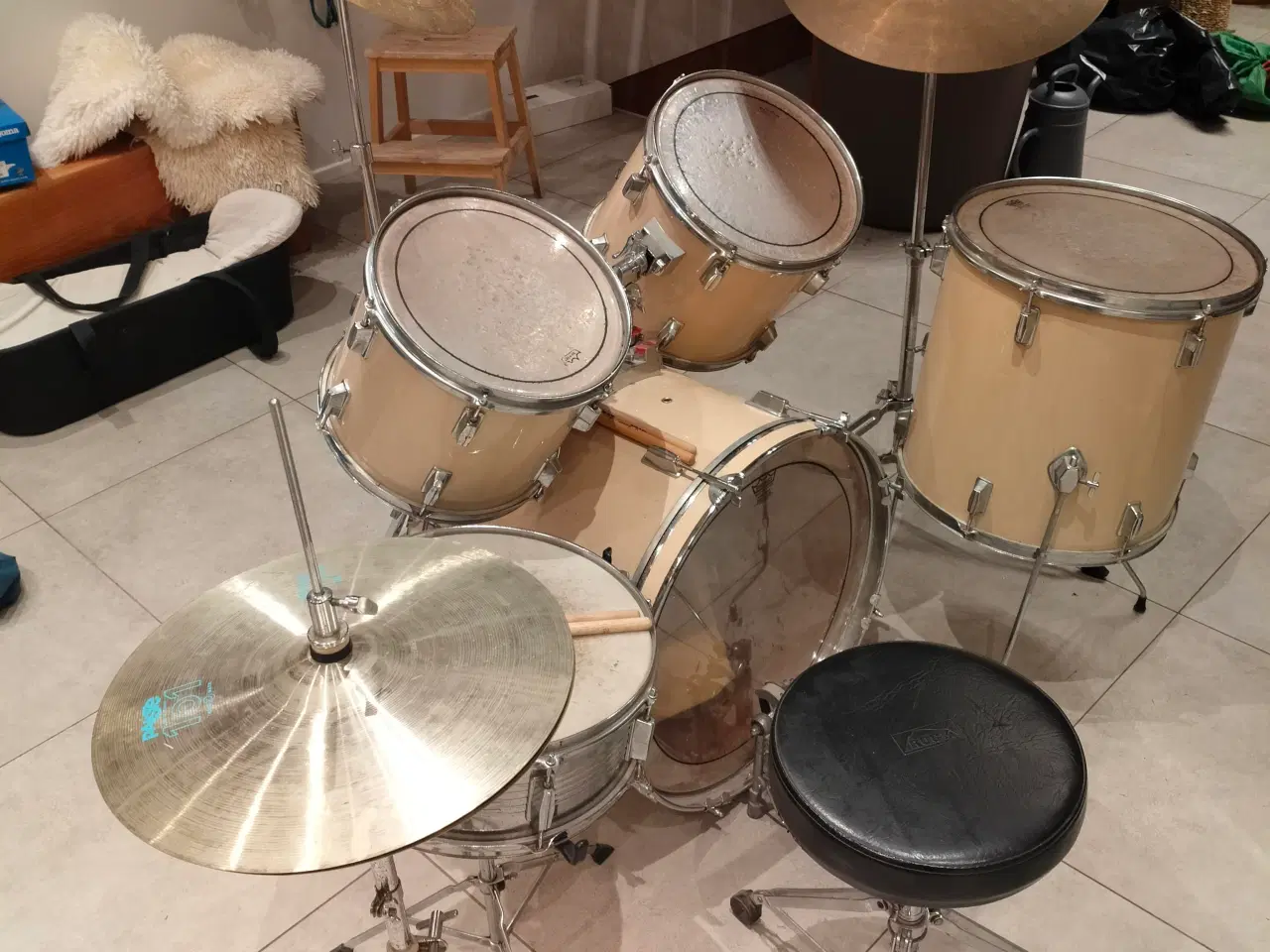 Billede 1 - Reno trommesæt 8 dele