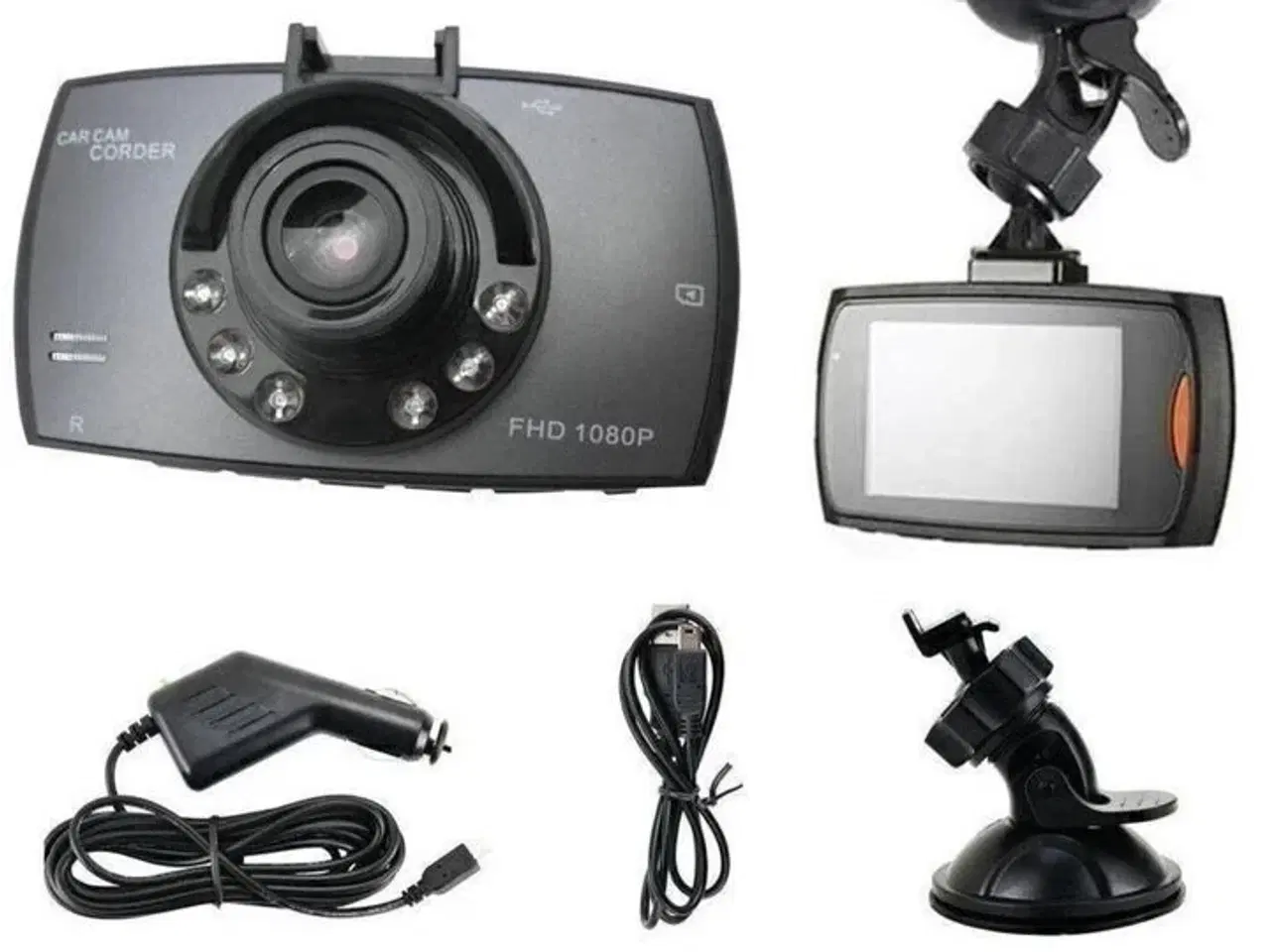 Billede 2 - G30 Dashcam 170° vidvinkel med G-Sensor