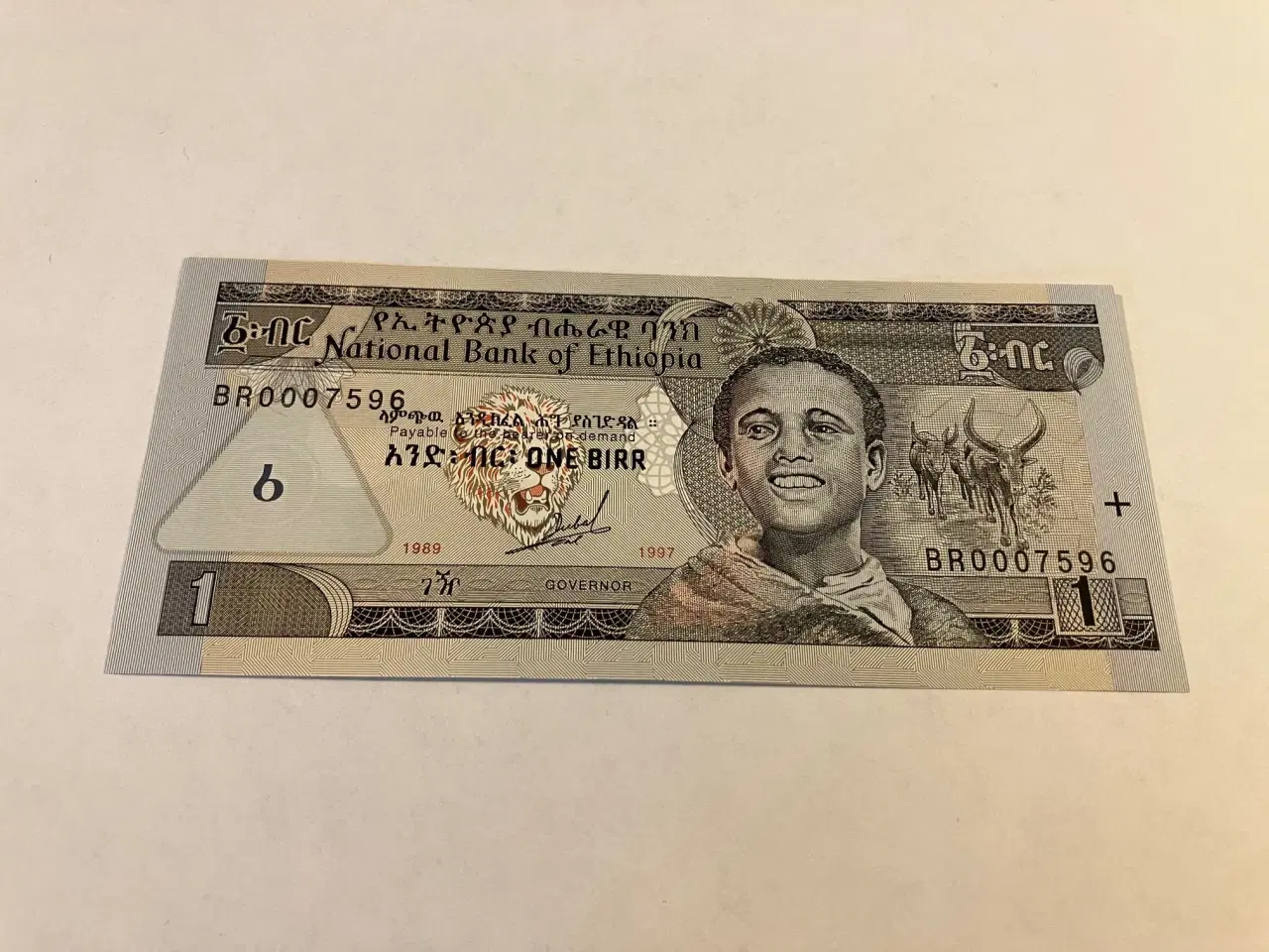 Billede 1 - One Birr Ethiopia 1997
